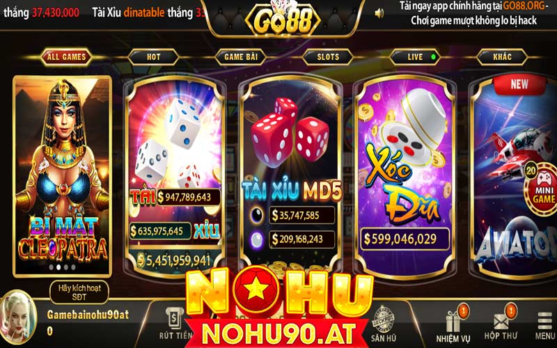 Sự đa dạng của tựa game bài đổi thưởng tại Go88