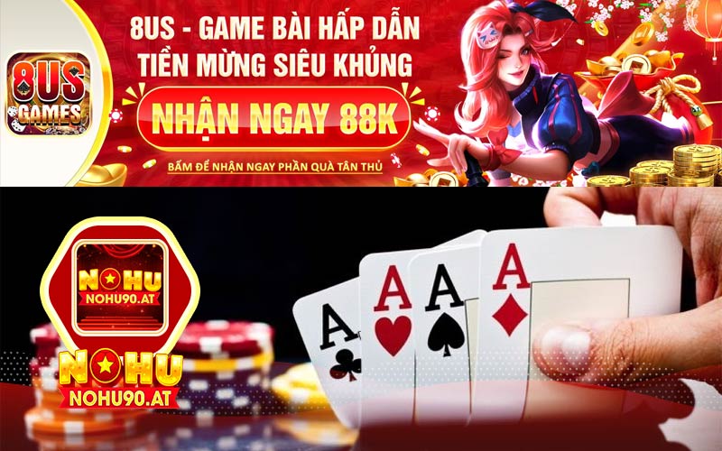 Trang game bài khuyến mãi 8US tặng 88K