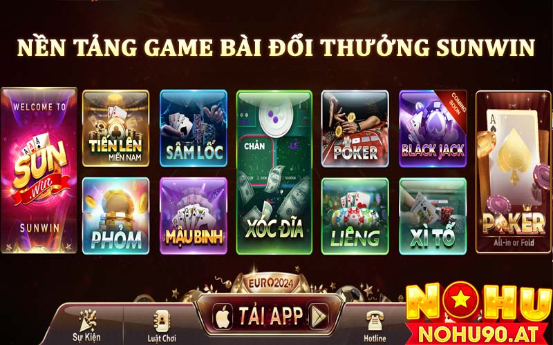 Nền tảng game bài đổi thưởng Sunwin mở rộng