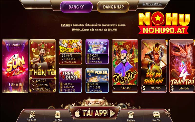 Nguồn gốc phát triển cổng game nổ hũ Sunwin